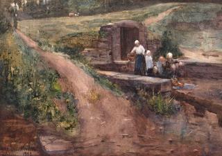 Washerwomen at Gréz