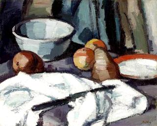Still Life with White Bowl