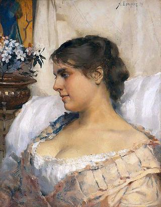 Portrait of a young woman