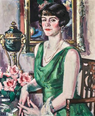 Portrait of Mrs Ion R. Harrison, Croft House