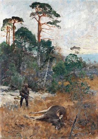 Hunter at dawn