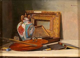 Still Life with Frame and Artist’s Palette