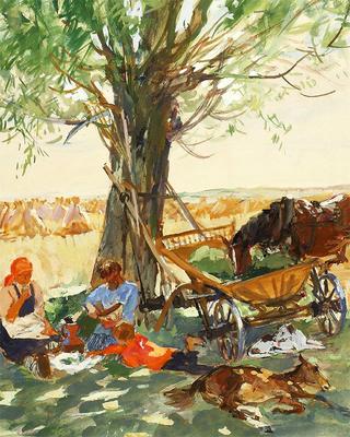 Resting harvesters