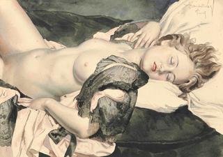 Reclining nude