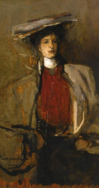 Portrait of a Woman in a Hat