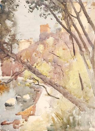 Dean Water, Edinburgh, From The Artist's Studio