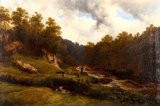 No. 1 River-Scene Derbyshire