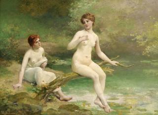 Two Bathers