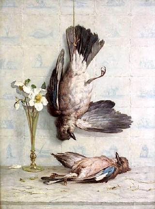 Still Life with Jays