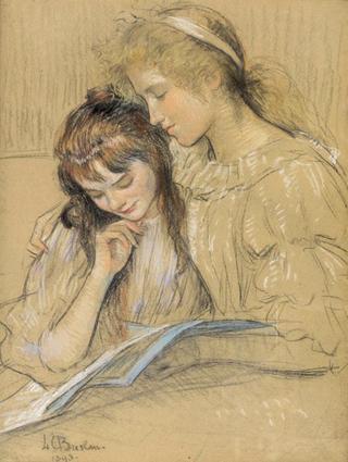 Sisters reading