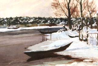 Snowy Bank