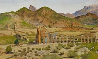 Valley of Ruins near Aspendos in Asia Minor