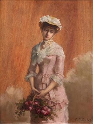 Elegant Flower Basket