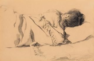 Back of a Woman, Sleeping