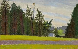 Landscape with Smokestack