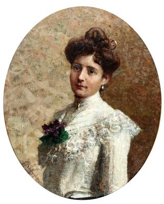 Noble Woman with Violet