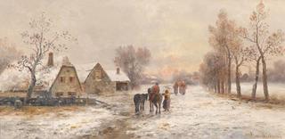 Village in Winter