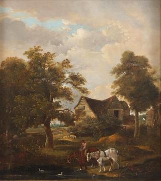 Horses going to Water