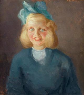 Girl with Bow