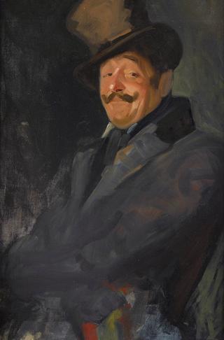 Otis Skinner as Col. Philippe Bridau (study)