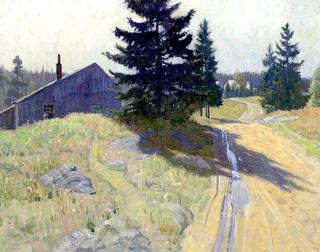 View of Horse Point Road, Port Clyde, Maine