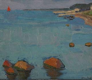 Stones on the seashore