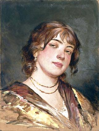 Portrait of a Young Italian Woman