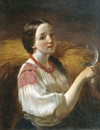 Girl with Sheaf