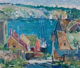 Gloucester Harbor Scene