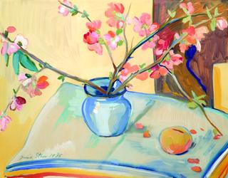 Blossom Branches in a Vase