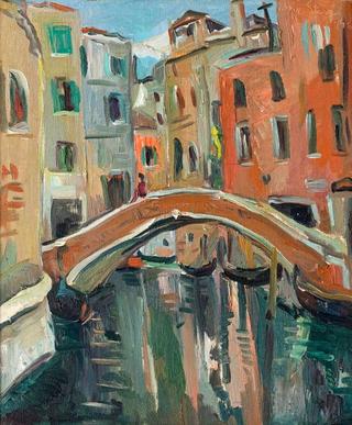 A Small Canal, Venice