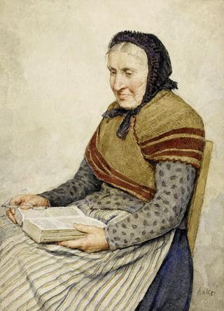 Grandmother Reading