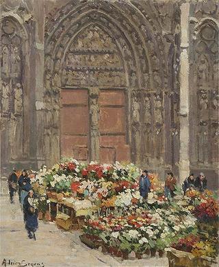 Flower Market, Rouen