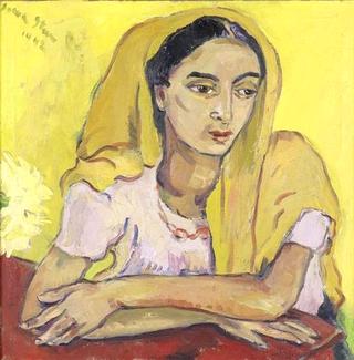 Malay Lady in Yellow