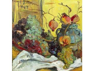 Still Life with Pomegranates