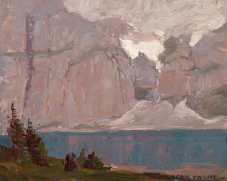 Clouds Over Sierra Lake