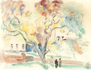 Sketch of the Walnut Tree (Mechelen)