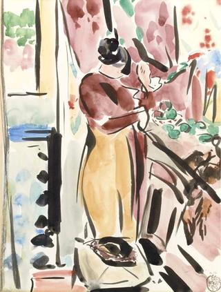 Woman in an Interior