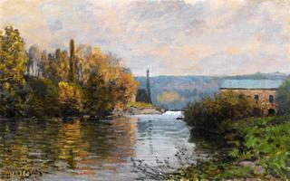 The Dam at the Factory in Marly