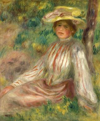 Woman in a Garden