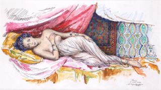 Reclining Eastern Woman