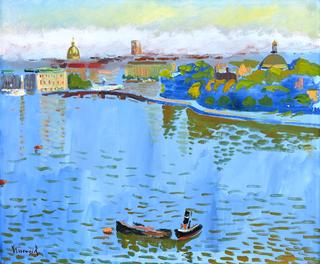 View of Strømmen - Stockholm