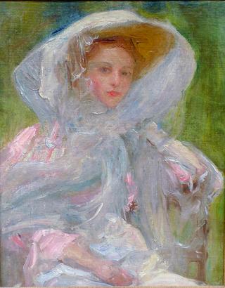 Portrait of a young woman