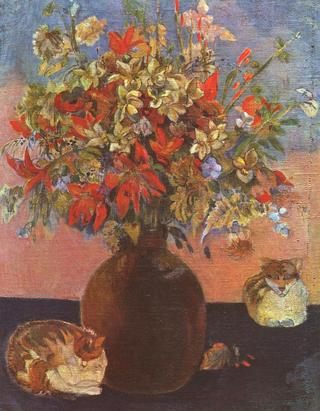 Still Life with Cats