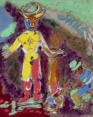 The Man and the Wooden Idol (Fables de la Fontaine)