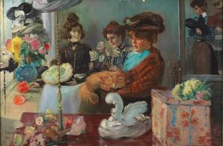 At the Milliner