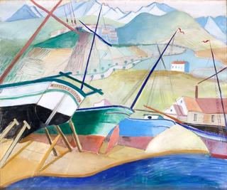 Boats on the Beach, Norwegian Theme