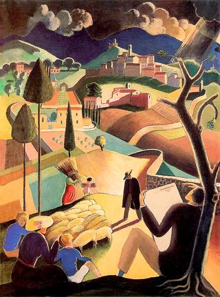 Painter, Shepherd, the City