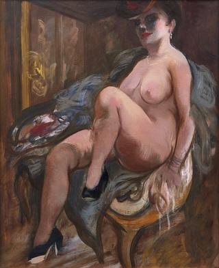 Nude on a Couch