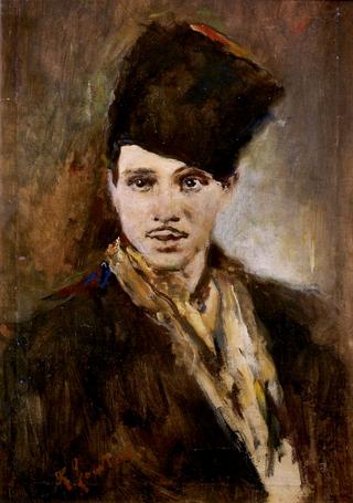 Portrait of a Man in a Songkok Tinggi